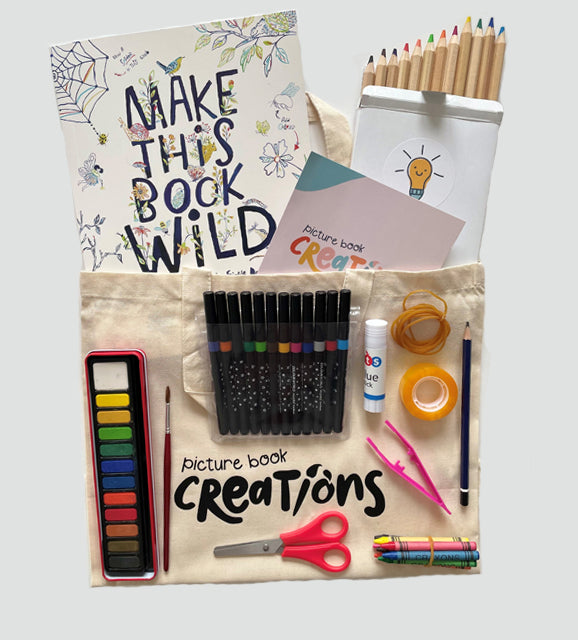 Make This Book Wild Creative Tote Bag